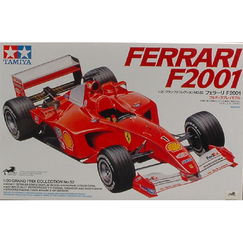 FERRARI F 2001 KIT 1:20 Tamiya Kit Auto Modellino