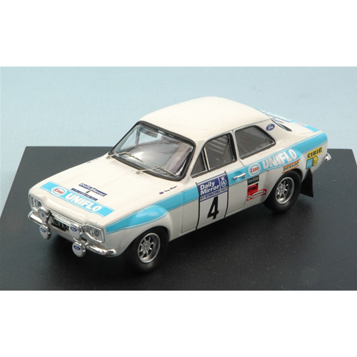 FORD ESCORT RS 1600 N.4 WINNER RAC RALLY 1972 R.CLARK-T.MASON 1:43 Trofeu Auto Rally Modellino