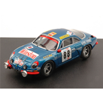 ALPINE RENAULT A110 N.88 WINNER RALLY PORTUGAL 1971 J.P.NICOLAS-J.TODT 1:43 Trofeu Auto Rally Modellino