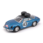 ALPINE A 110 N.43 48th MONTE CARLO 1968 G.LARROUSSE-M.CALLEWAERT 1:43 Trofeu Auto Rally Modellino