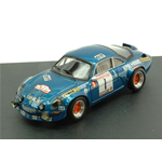 ALPINE RENAULT A110 N.1 4th TOUR DE CORSE 1972 B.DARNICHE-A.MAHE' 1:43 Trofeu Auto Rally Modellino