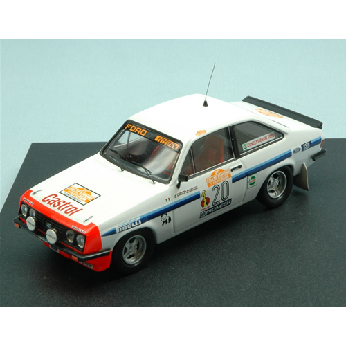 FORD ESCORT MK2 N.20 7th 1st GR.1 SAN REMO 1979 PRESSOTTO-SGHEDONI 1:43 Trofeu Auto Rally Modellino