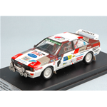 AUDI QUATTRO N.22 RALLY LEGEND S.MARINO 2013 KLAUSNER-SOLLNER 1:43 Trofeu Auto Rally Modellino