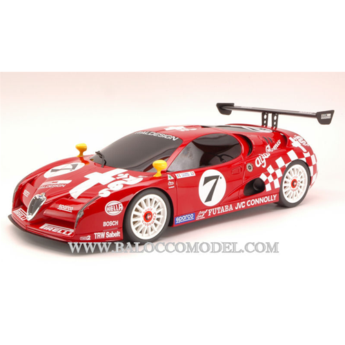 ALFA ROMEO SCIGHERA 1997 ROSSO ALFA ED.LIM.PCS 200 1:18 Tecnomodel Auto Competizione Modellino