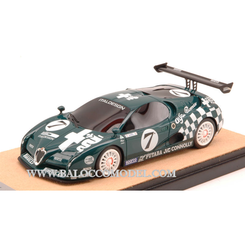 ALFA ROMEO SCIGHERA RACING PRESS 1997 VERDE ALFA ED.LIM.PCS 40 1:43 Tecnomodel Auto Stradali Modellino