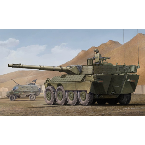CARRO ITALIAN CENTAURO FIRST BATCH WITH ROMOR KIT 1:35 Trumpeter Kit Mezzi Militari Modellino
