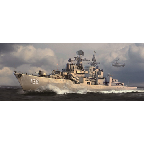 NAVE PLAN DDG 138 TAIZHOU KIT 1:350 Trumpeter Kit Navi Modellino