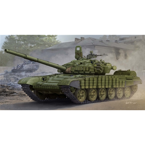 CARRO RUSSIAN T-72B/B1 MBT WITH KONTAKT-1 REACTIVE ARMOR KIT 1:35 Trumpeter Kit Mezzi Militari Modellino
