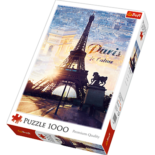 PARIGI ALL'ALBA - PARIS AT DAWN PUZZLE Pz.1000 Produttori Vari Kit Art.Vari Modellino