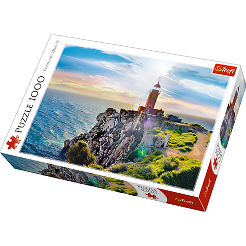 FARO DI MELAGAVI, GRECIA-THE MELAGAVI LIGHTHOUSE, GREECE PUZZLE Pz.1000 Produttori Vari Puzzle Modellino