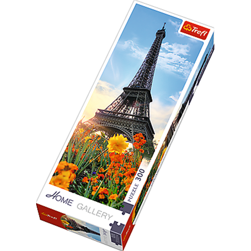 LA TORRE EIFFEL - EIFFEL TOWER AMONG FLOWERS PUZZLE HOME GALLERY Pz.300 Produttori Vari Kit Art.Vari Modellino