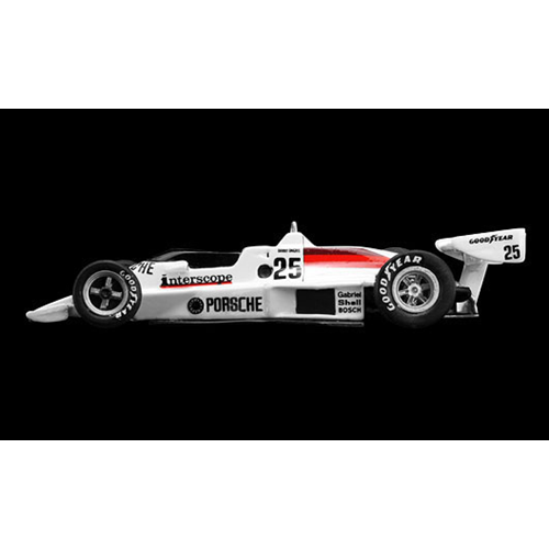 PORSCHE INDY 940 N.25 INTERSCOPE 1980 1:43 True Scale Miniatures Auto Competizione Modellino