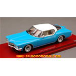 BUICK RIVIERA 1971 LIGHT BLUE W/WHITE ROOF 1:43 True Scale Miniatures Auto Stradali Modellino