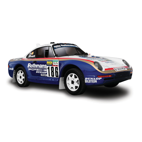 PORSCHE 959/50 N.186 WINNER PARIS-DAKAR 1986 METGE-LEMOYNE 1:18 True Scale Miniatures Auto Rally Modellino