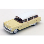 BUICK CENTURY ESTATE WAGON 1954 CREAM/WHITE 1:43 True Scale Miniatures Auto Stradali Modellino