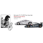 MC LAREN F1/F1 GTR N.5 AUTOGRAFATA DA GORDON MURRAY ED.LIM.PCS 300 1:43 True Scale Miniatures Auto Competizione Modellino