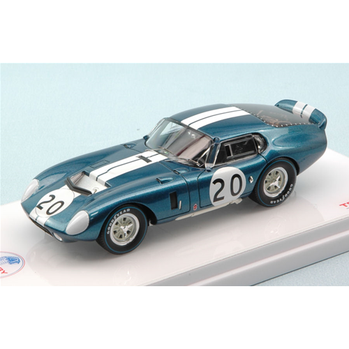 SHELBY DAYTONA N.20 WINNER CLASS 500 KM SPA 1965 B.BONDURANT 1:43 True Scale Miniatures Auto Competizione Modellino