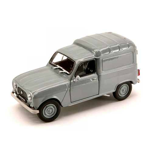 RENAULT 4 F4 GREY 1:32 Universal Hobbies Auto Stradali Modellino