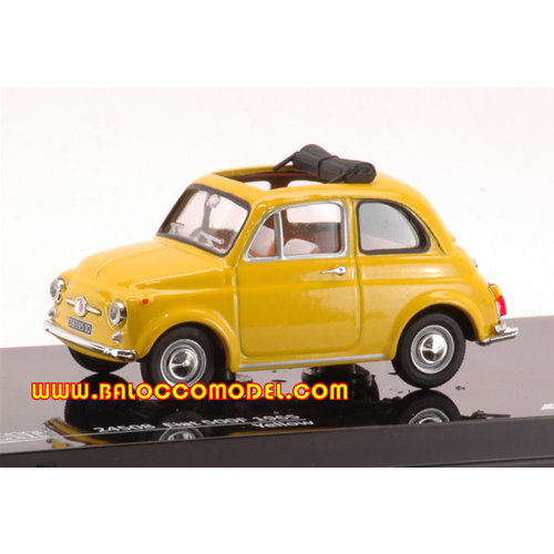 FIAT 500 F 1965 YELLOW 1:43 Vitesse Auto Stradali Modellino