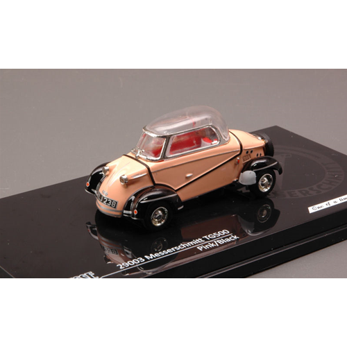 MESSERSCHMITT TG500 1958 PINK/BLACK 1:43 Vitesse Auto Stradali Modellino