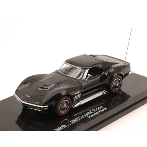 CORVETTE COUPE' 1969 TUXEDO BLACK 1:43 Vitesse Auto Stradali Modellino