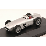 MERCEDES W 196 1954 SILVER 1:43 Whitebox Formula 1 Die Cast Modellino
