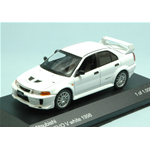 MITSUBISHI LANCER EVO V 1998 WHITE 1:43 Whitebox Auto Stradali Modellino