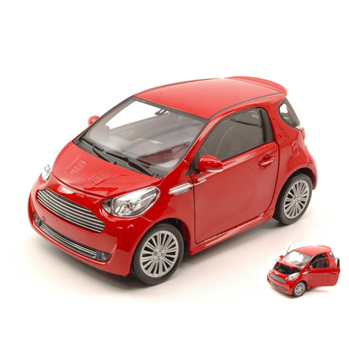 ASTON MARTIN CYGNET 2010 RED 1:24 Welly Auto Stradali Modellino