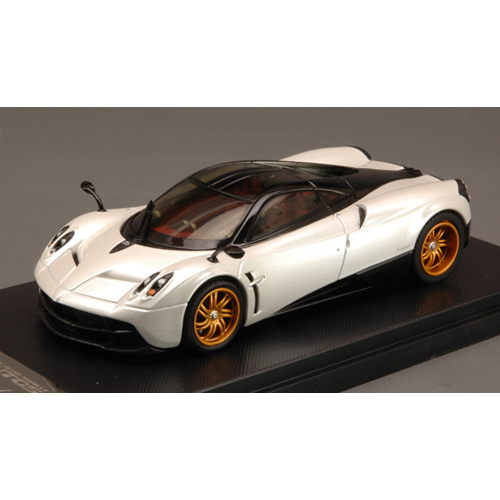 PAGANI HUAYRA 2012 WHITE PEARL 1:43 Welly Auto Stradali Modellino