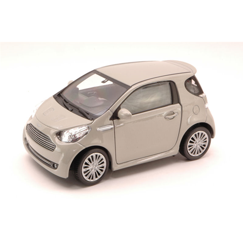 ASTON MARTIN CYGNET 2011 MOUSE GREY METALLIC 1:24 Welly Auto Stradali Modellino