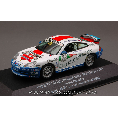 PORSCHE 911 GT 3 N.22 SUP. 1999 1:43 Quartzo Auto Competizione Modellino