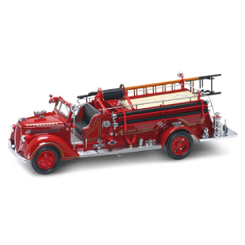 FORD FIRE ENGINE 1938 1:24 Yat Ming Pompieri Modellino