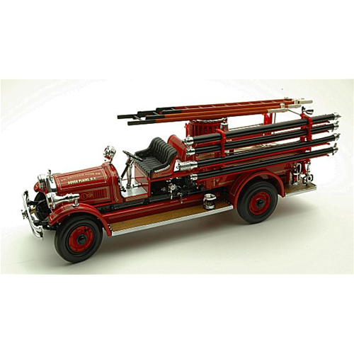 SEAGRAVE FIRE TRUCK 1927 1:24 Yat Ming Pompieri Modellino