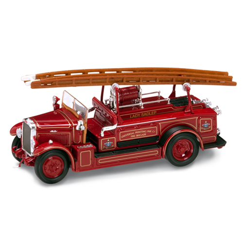 LEYLAND FK-1 1934 FIRE TRUCK 1:43 Yat Ming Pompieri Modellino