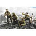 GEIBIRGSJAEGER DIVISION WW II KIT 1:35 Zvezda Kit Figure Militari Modellino