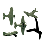 I-16 SOVIET FIGHTER KIT 1:144 Zvezda Kit Aerei Modellino