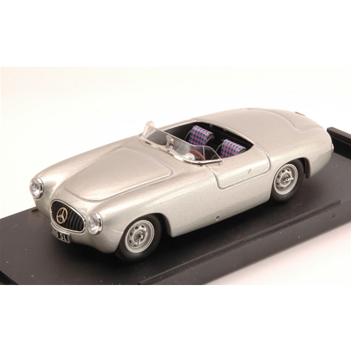 MERCEDES 300 SL SPIDER PRESENTATION 1952 TWO SEATER SILVER 1:43 Bang Auto Stradali Modellino