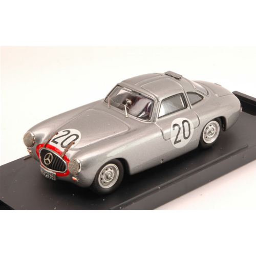 MERCEDES 300 SL COUPE' N.20 2nd Le Mans 1952 T.HELFRICH-H.NIEDERM.1:43 Bang Auto Competizione Modellino