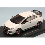 HONDA CIVIC TYPE R CONCEPT 2014 WHITE 1:43 Ebbro Auto Stradali Modellino