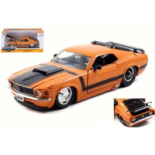 FORD MUSTANG BOSS 429 1970 ORANGE 1:24 Jada Toys Tuning Modellino