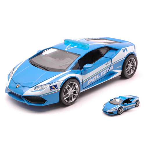 LAMBORGHINI HURACAN LP610-4 2014 POLIZIA 1:32 New Ray Forze dell'Ordine Modellino