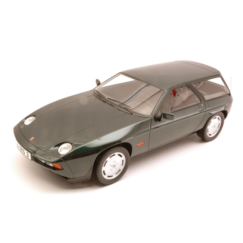 PORSCHE 928 1979 S TURBO STATION WAGON METALLIC GREEN 1:18 PremiumX Auto Stradali Modellino