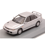 MITSUBISHI LANCER EVO 1 1992 SILVER 1:43 Whitebox Auto Stradali Modellino