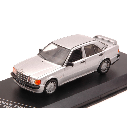 MERCEDES 190E 2.3 16V 1988 SILVER 1:43 Whitebox Auto Stradali Modellino