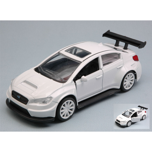 MR.LITTLE NOBODY'S SUBARU WRX STI 2017 FAST & FURIOUS  WHITE 1:32 Jada Toys Movie Modellino