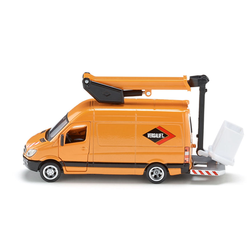 MERCEDES SPRINTER WITH ELEVATED WORK PLATFORM SCALA 1:50 Siku Mezzi Industriali Modellino