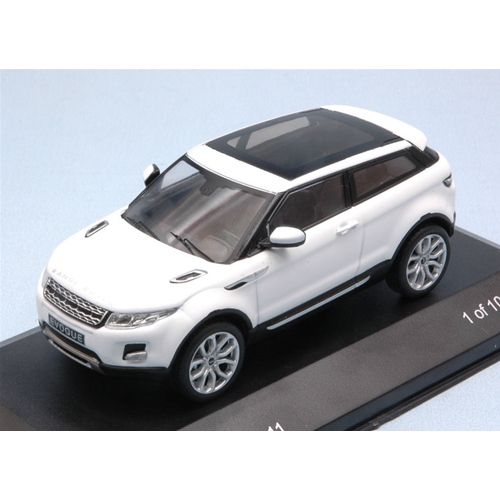 LAND ROVER RANGE ROVER EVOQUE COUPE' 2011 WHITE 1:43 Whitebox Auto Stradali Modellino