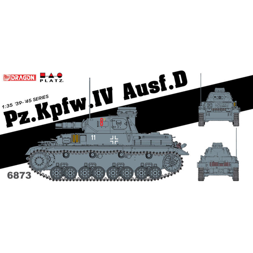 PZ.KFZ.IV AUSF.D KIT 1:35 Dragon Kit Mezzi Militari Modellino