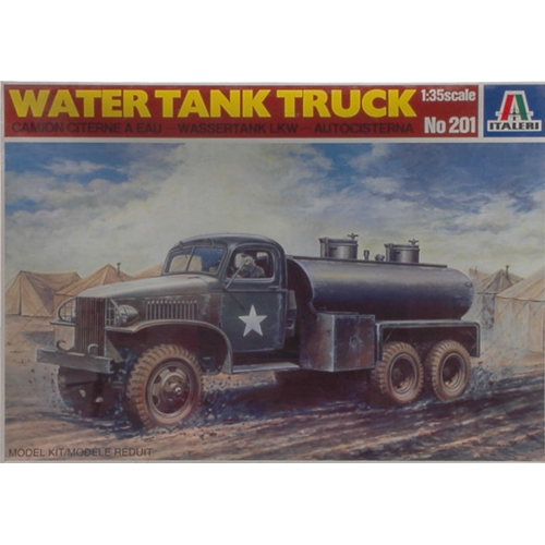 CARRO WATER TANK TRUCK KIT 1:35 Italeri Kit Mezzi Militari Modellino
