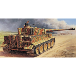 PZ.KPFW.VI TIGER I AUSF.E MID PRODUCTION KIT 1:35 Italeri Kit Mezzi Militari Modellino